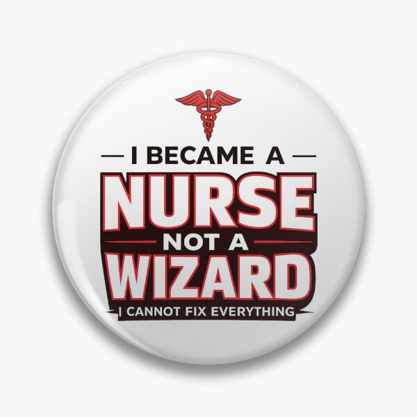 Item preview, Nurse T-Shirt I Became A Nurse Not A Wizard Funny RN Gift Nursing Tee designed and sold by piketo.
