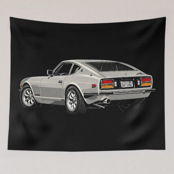 Item preview, Datsun 280Z – White Classic Japanese Z Car Art designed and sold by Stinky Lincy's Apparel Company.