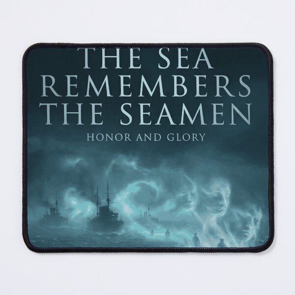 Item preview, The Sea Remembers the People of the Sea designed and sold by ViralVisionsCreating .