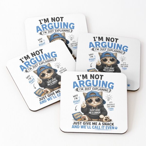 Item preview, I’m Not Arguing Just Give Me a Snack designed and sold by yasmh.