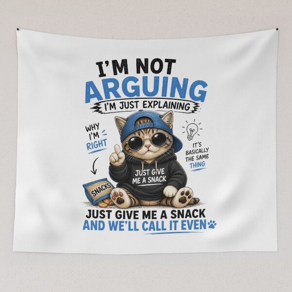 Item preview, I’m Not Arguing Just Give Me a Snack designed and sold by yasmh.