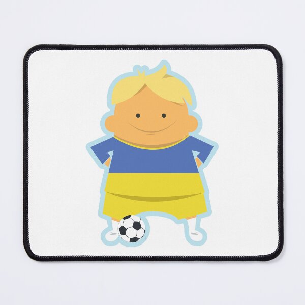 Item preview, Ukranian Soccer Player designed and sold by the-craft-shop.