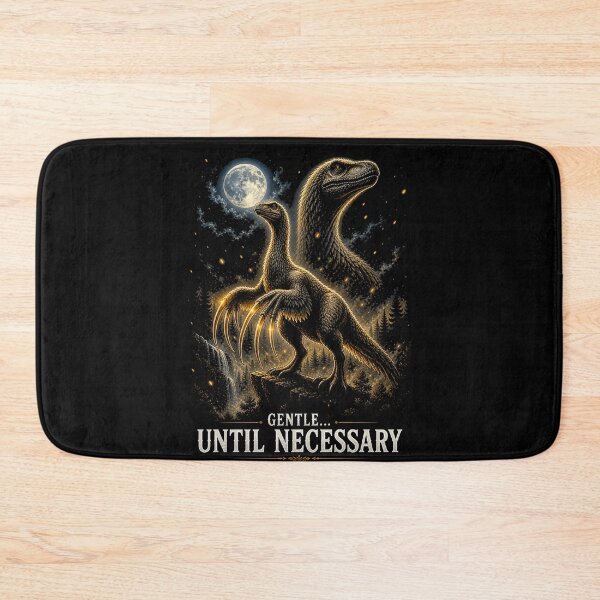 Item preview, Gentle Until Necessary | Therizinosaurus Dinosaur Art designed and sold by Syrupulse.