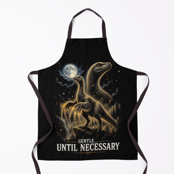 Item preview, Gentle Until Necessary | Therizinosaurus Dinosaur Art designed and sold by Syrupulse.
