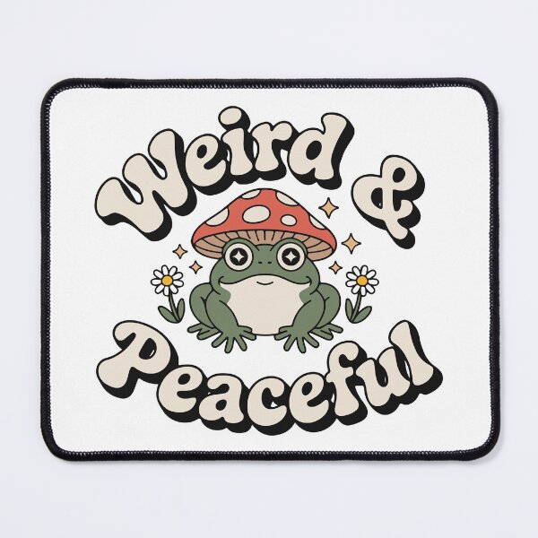 Item preview, Weird And Peaceful Frog Mushroom designed and sold by DamenGphix.