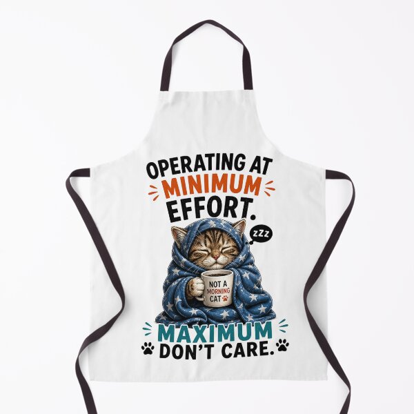 Item preview, Not a Morning Cat Mood designed and sold by yasmh.