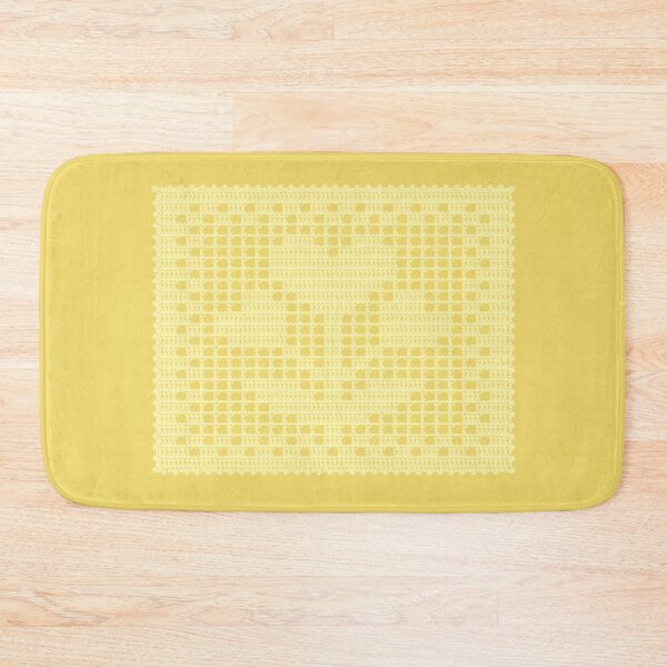 Item preview, Folk Flower Crochet Doily in Butter designed and sold by emmajeannette.