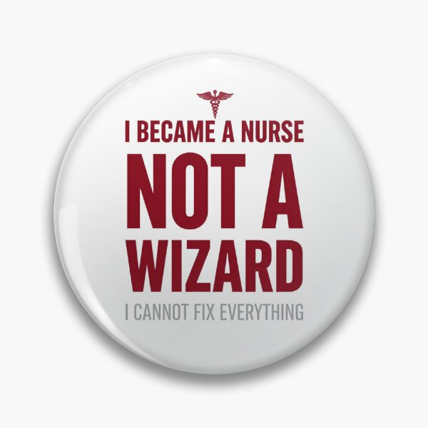 Item preview, I Became A Nurse Not A Wizard Funny RN Gift Nursing Tee Nurse T-Shirt  designed and sold by piketo.