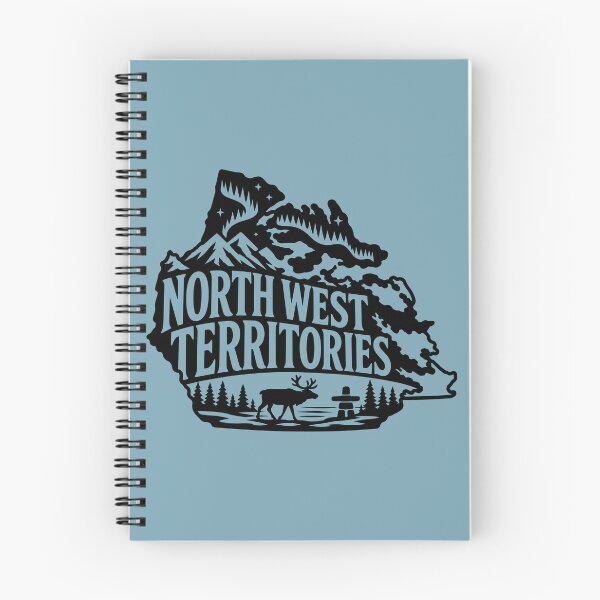 Item preview, Northwest Territories Canada Aurora and Canadian Caribou Silhouette designed and sold by meganohm.