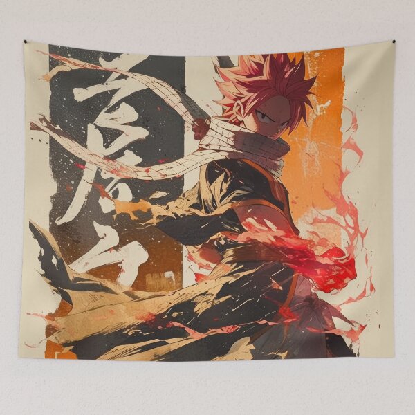 Item preview, Natsu Chad Energy designed and sold by AnimeArsenalPrints.