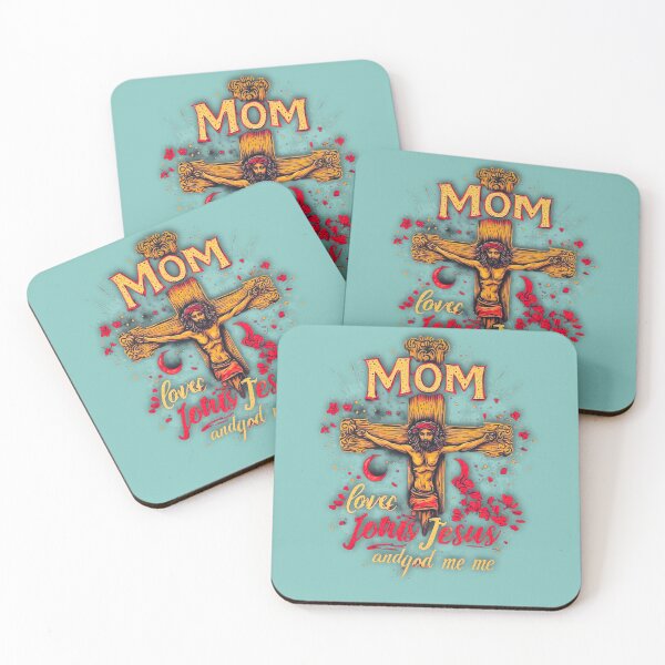 Item preview, Mom loves Jesus designed and sold by Jsw-speedartja.