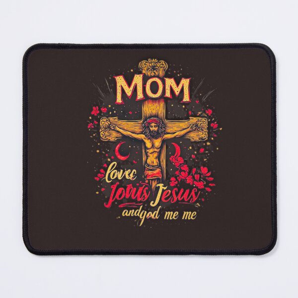 Item preview, Mom loves Jesus designed and sold by Jsw-speedartja.