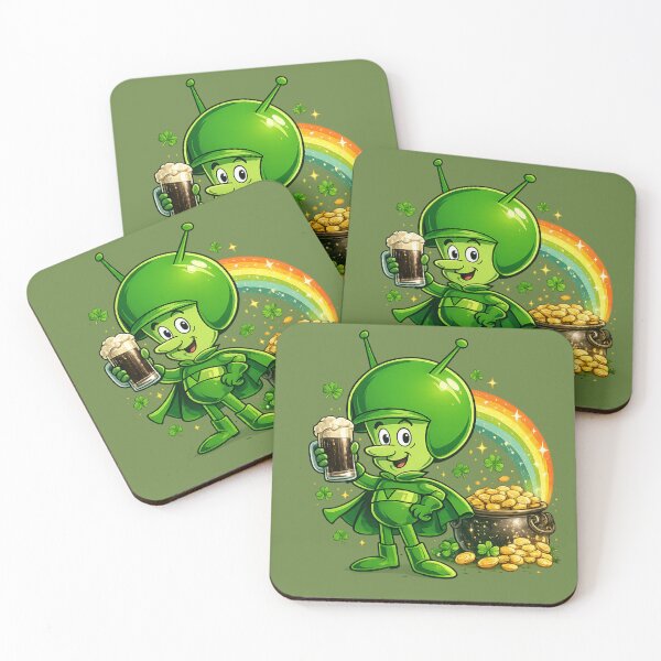 Item preview, Patrick’s Day Alien Celebration – Funny Irish UFO Party Design designed and sold by BB Design Garage.