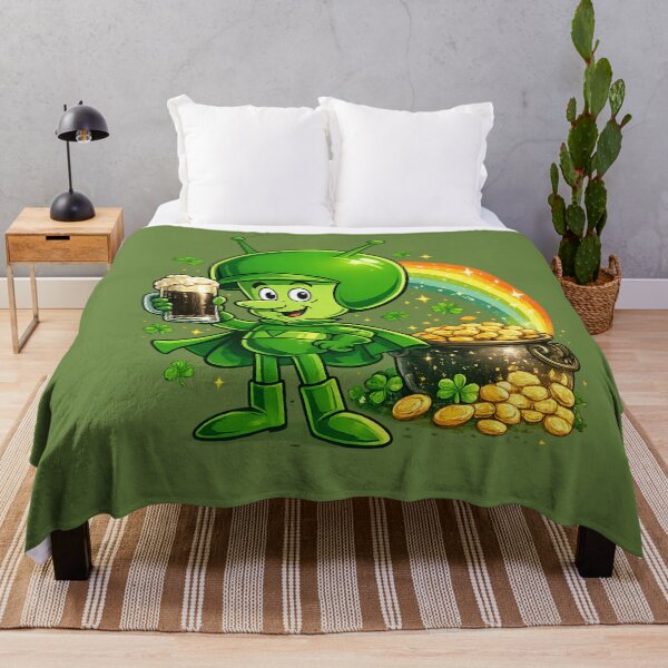 Item preview, Patrick’s Day Alien Celebration – Funny Irish UFO Party Design designed and sold by BB Design Garage.