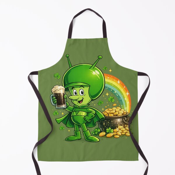 Item preview, Patrick’s Day Alien Celebration – Funny Irish UFO Party Design designed and sold by BB Design Garage.