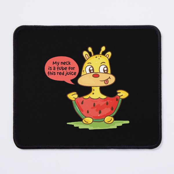 Item preview, Watermelon Giraffe - My Neck Is A Tube designed and sold by NoraWinlei.