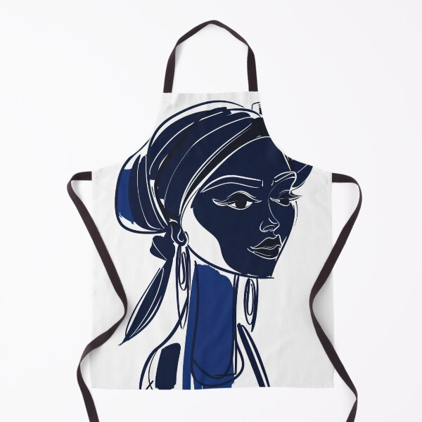 Item preview, Brazilian woman - Blue Abstract Art designed and sold by shadow-bloom.