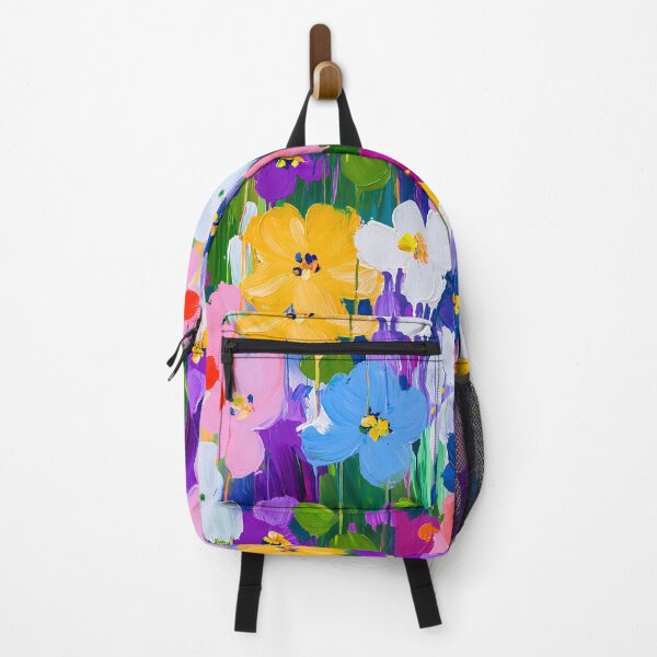 Item preview, Brightly Colorful Floral Watercolor-Style Abstract Digital Art designed and sold by DEC02.