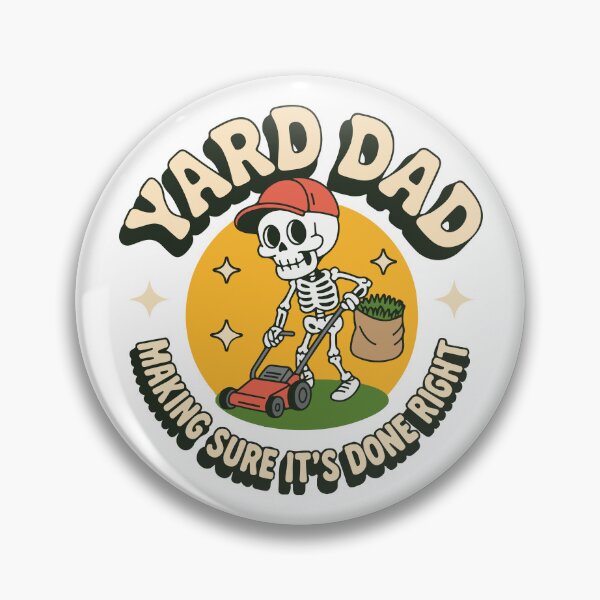 Item preview, Yard Dad Funny Skeleton Mower designed and sold by DamenGphix.
