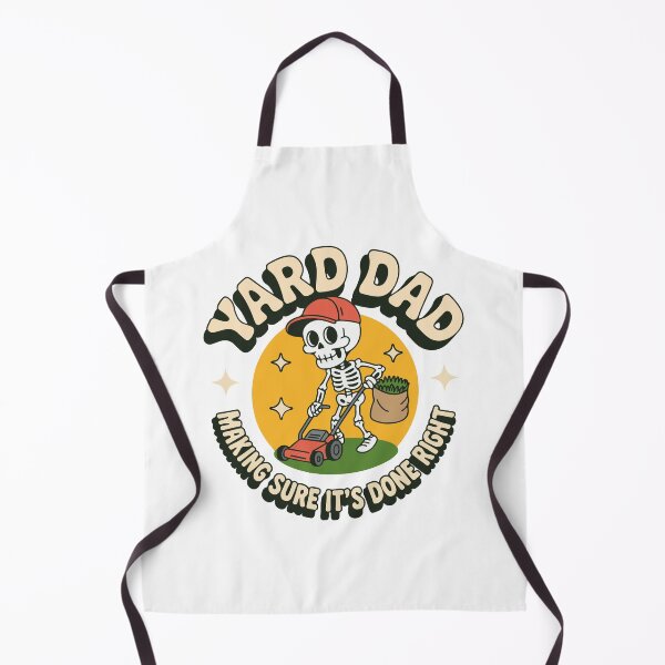 Item preview, Yard Dad Funny Skeleton Mower designed and sold by DamenGphix.