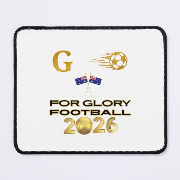 Item preview, Australia Football 2026 For Glory | Australian Soccer Fan Gift | Football Supporter Pride | Gold Sports Design designed and sold by Art_IN_Design.