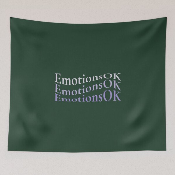 Item preview, EmotionsOK Typography Wave Lavender Forest Green · Welcome to you designed and sold by EmotionsOK.