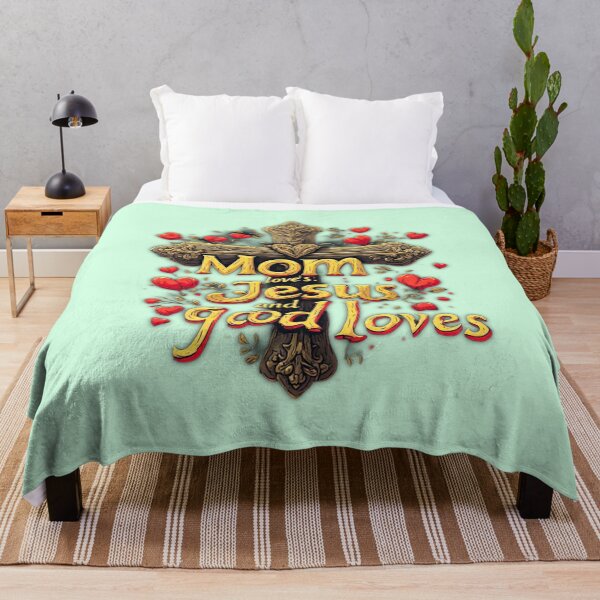 Item preview, Mom loves Jesus designed and sold by Jsw-speedartja.