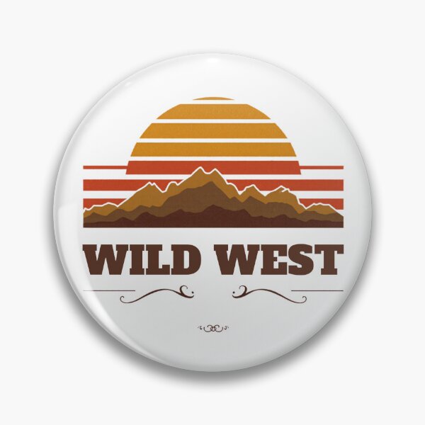 Item preview, Wild West Vintage Sunset Mountain T-Shirt | Retro Western Cowboy Landscape Design designed and sold by Vintage-Art86.