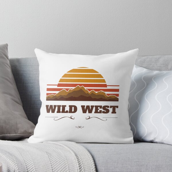 Item preview, Wild West Vintage Sunset Mountain T-Shirt | Retro Western Cowboy Landscape Design designed and sold by Vintage-Art86.