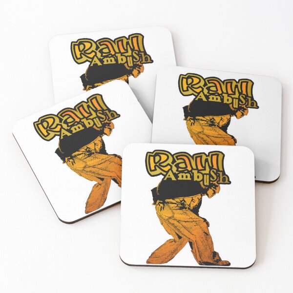 Item preview, Raw Ambush Graffiti Sticker | Orange Streetwear Y2K Urban Art designed and sold by Beans' Art Studio.