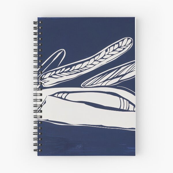 Item preview, Bread - Blue Abstract Art designed and sold by shadow-bloom.
