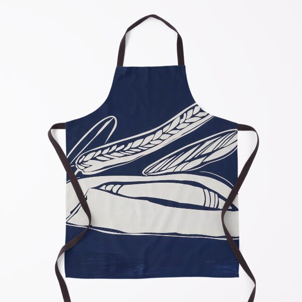 Item preview, Bread - Blue Abstract Art designed and sold by shadow-bloom.