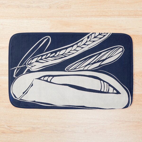 Item preview, Bread - Blue Abstract Art designed and sold by shadow-bloom.