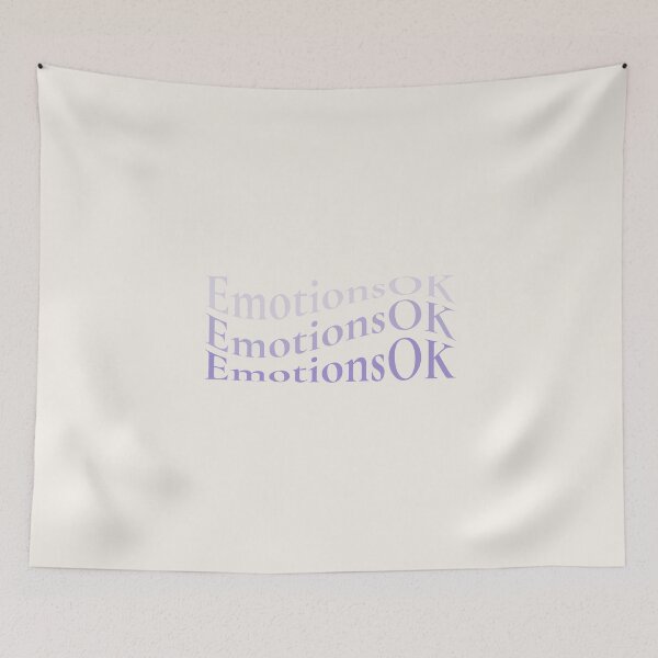 Item preview, EmotionsOK Typography Wave Lavender Linen · Welcome to you designed and sold by EmotionsOK.