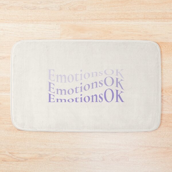 Item preview, EmotionsOK Typography Wave Lavender Linen · Welcome to you designed and sold by EmotionsOK.