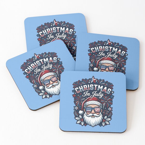 Item preview, Patriotic Christmas in July Santa Sunglasses Summer designed and sold by GIMO17.