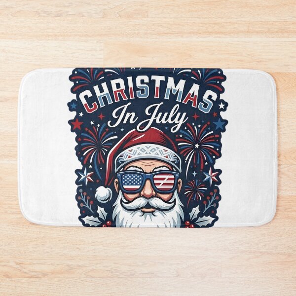 Item preview, Patriotic Christmas in July Santa Sunglasses Summer designed and sold by GIMO17.