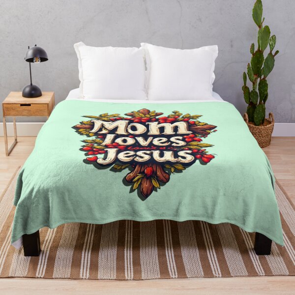 Item preview, Mom loves Jesus designed and sold by Jsw-speedartja.