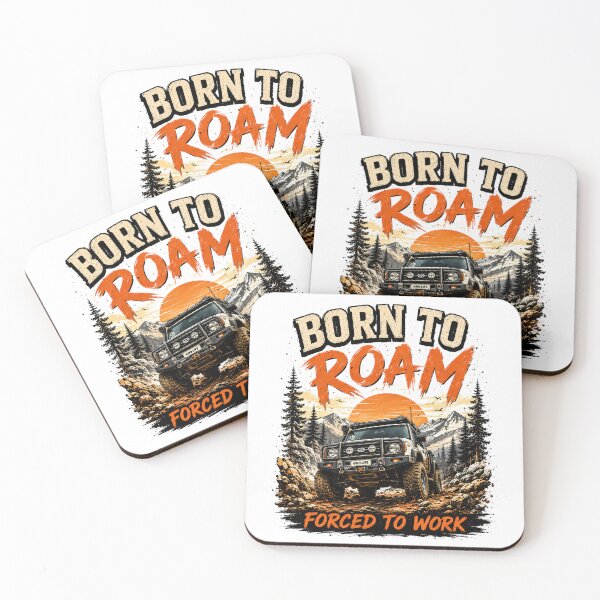 Item preview, No Roads No Worries – 4x4 Off-Road Adventure Gift designed and sold by Holiday-Hunter.