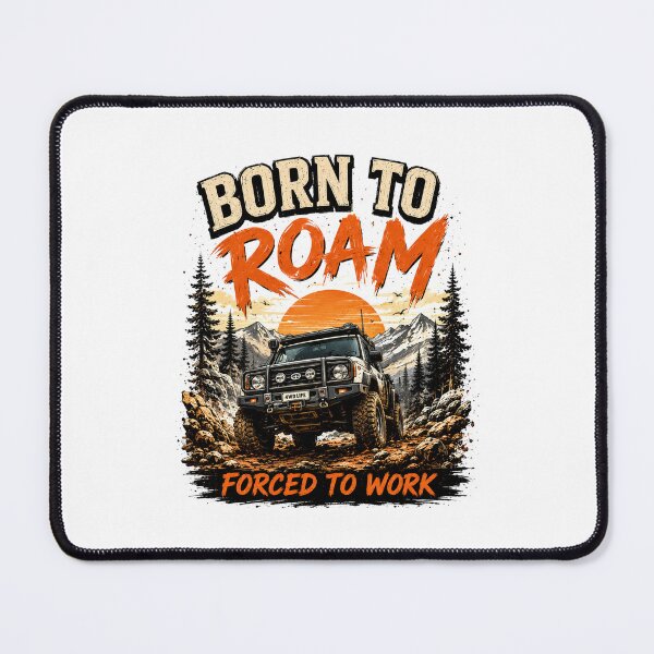 Item preview, No Roads No Worries – 4x4 Off-Road Adventure Gift designed and sold by Holiday-Hunter.