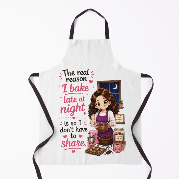 Item preview, Bake Late at Night So I Don't Have to Share designed and sold by thecookiegallery.