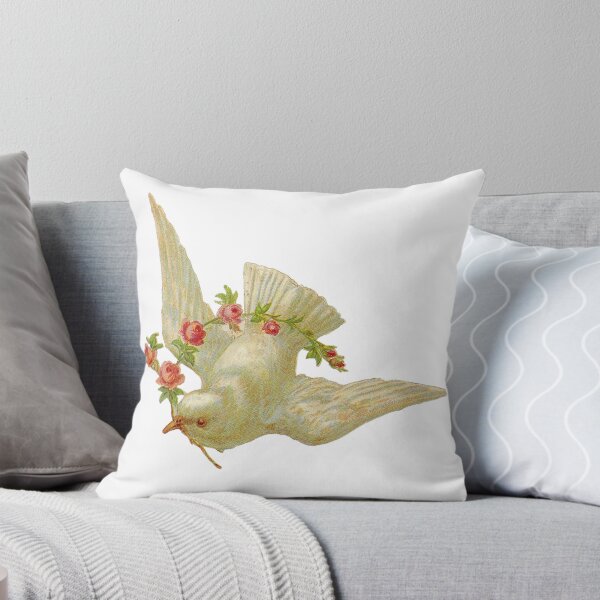 Item preview, Edwardian rose dove designed and sold by foxtailvintage.