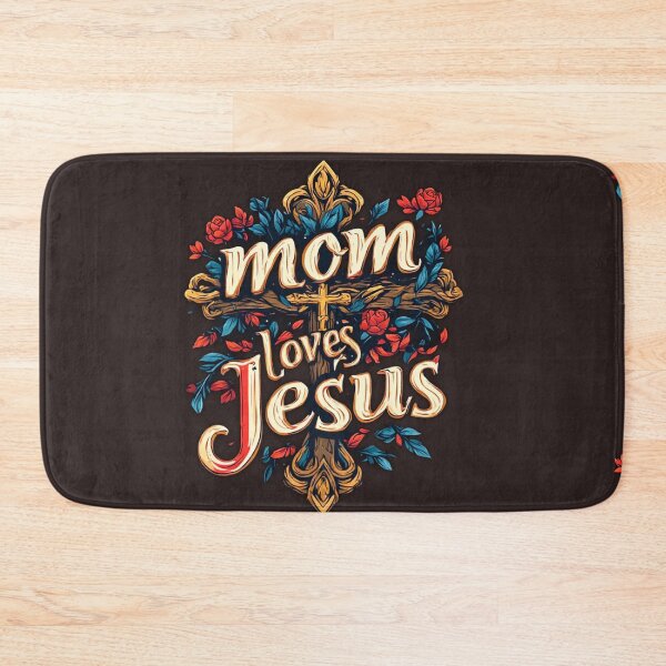 Item preview, Mom loves Jesus designed and sold by Jsw-speedartja.