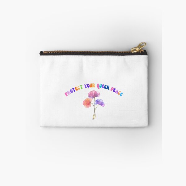 Item preview, Protect Your Queer Peace Retro Mental Health Pride Sticker designed and sold by 22k Lab Studio.