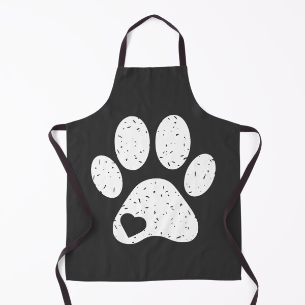 Item preview, White Paw Print Heart designed and sold by Corvoria.