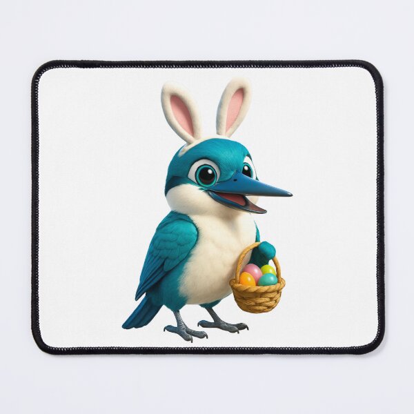 Item preview, Easter Collared Kingfisher designed and sold by Sillytoe.