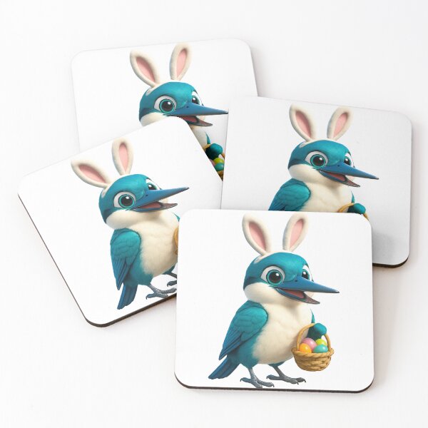 Item preview, Easter Collared Kingfisher designed and sold by Sillytoe.