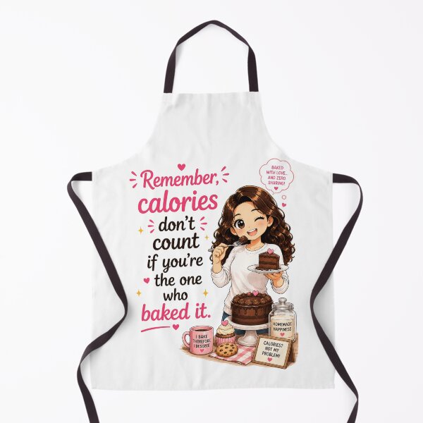 Item preview, Calories Don't Count If You're the One Who Baked It designed and sold by thecookiegallery.