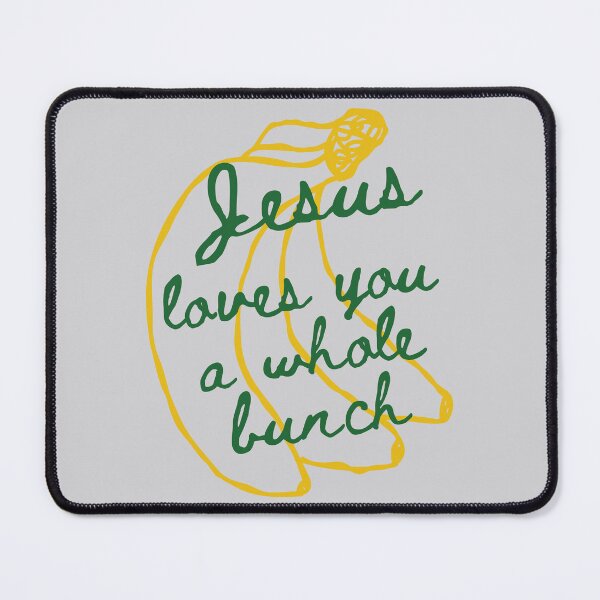 Item preview, Vintage Jesus Loves You a Whole Bunch, Bananas About You, Gods Love, Child of God, Christian Faith designed and sold by Forevermore.