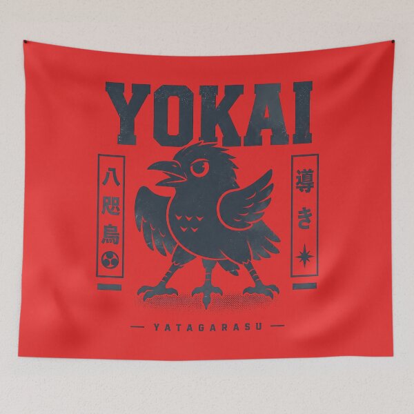 Item preview, Yokai Yatagarasu designed and sold by CoolCrazyQuirky.